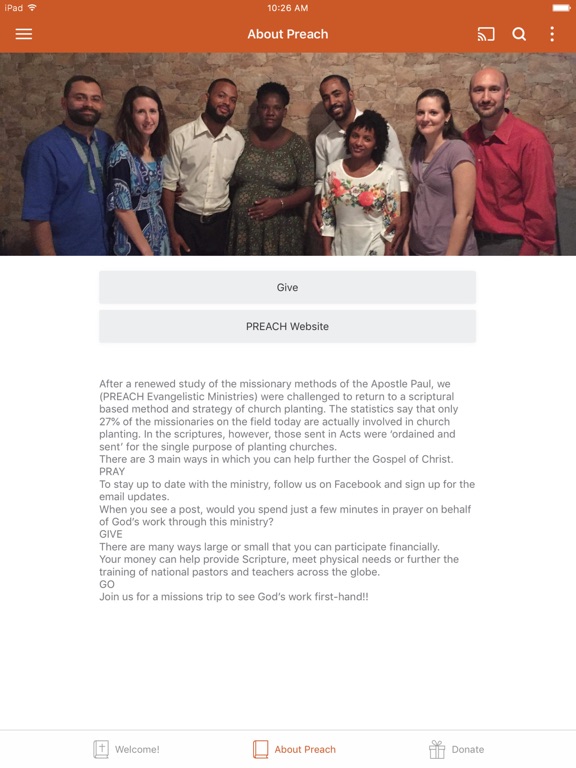 Screenshot #6 pour PREACH Evangelistic Ministries