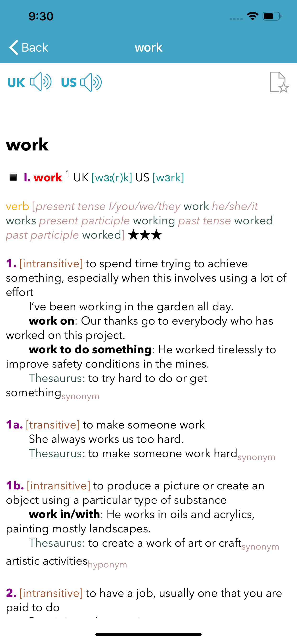 MDICT - Macmillan Dictionary screenshot 3