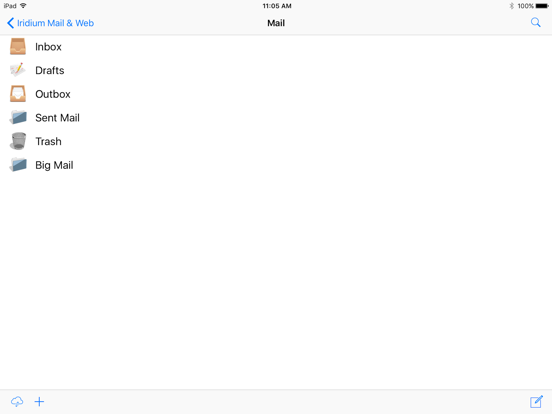 Screenshot #5 pour Iridium Mail & Web