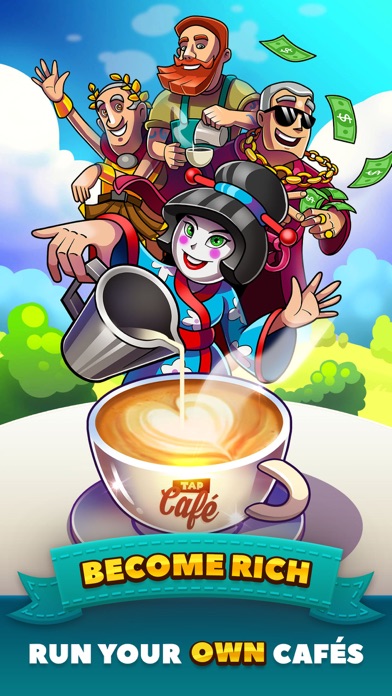 Screenshot #1 pour Tap Cafe - Coffee Shop Manager