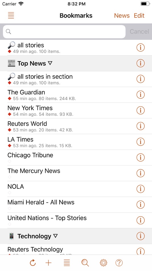 Speak News - RSS news reader - 2.24.9 - (iOS)