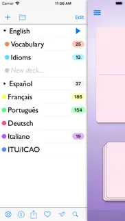 intelli flashcards iphone screenshot 4