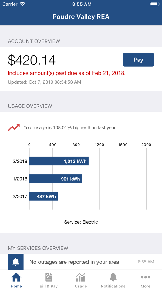 #2. PVREA (iOS) 由: Poudre Valley Rural Electric Association, INC.