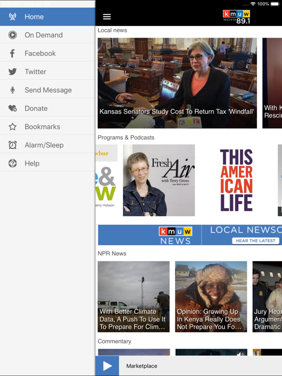 Screenshot #6 pour KMUW App