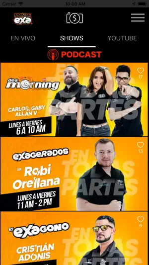 EXA Honduras. screenshot 2