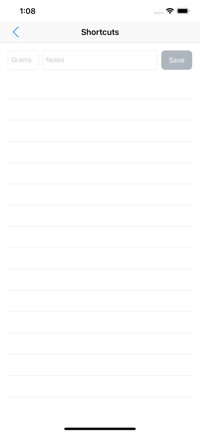 Simple Protein Tracker