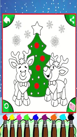 Game screenshot Christmas Coloring Pages fun apk