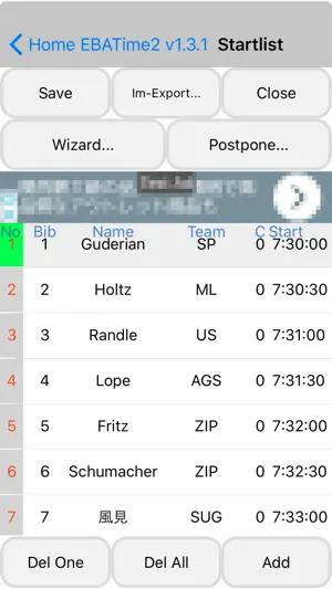 EBATime2 screenshot 1