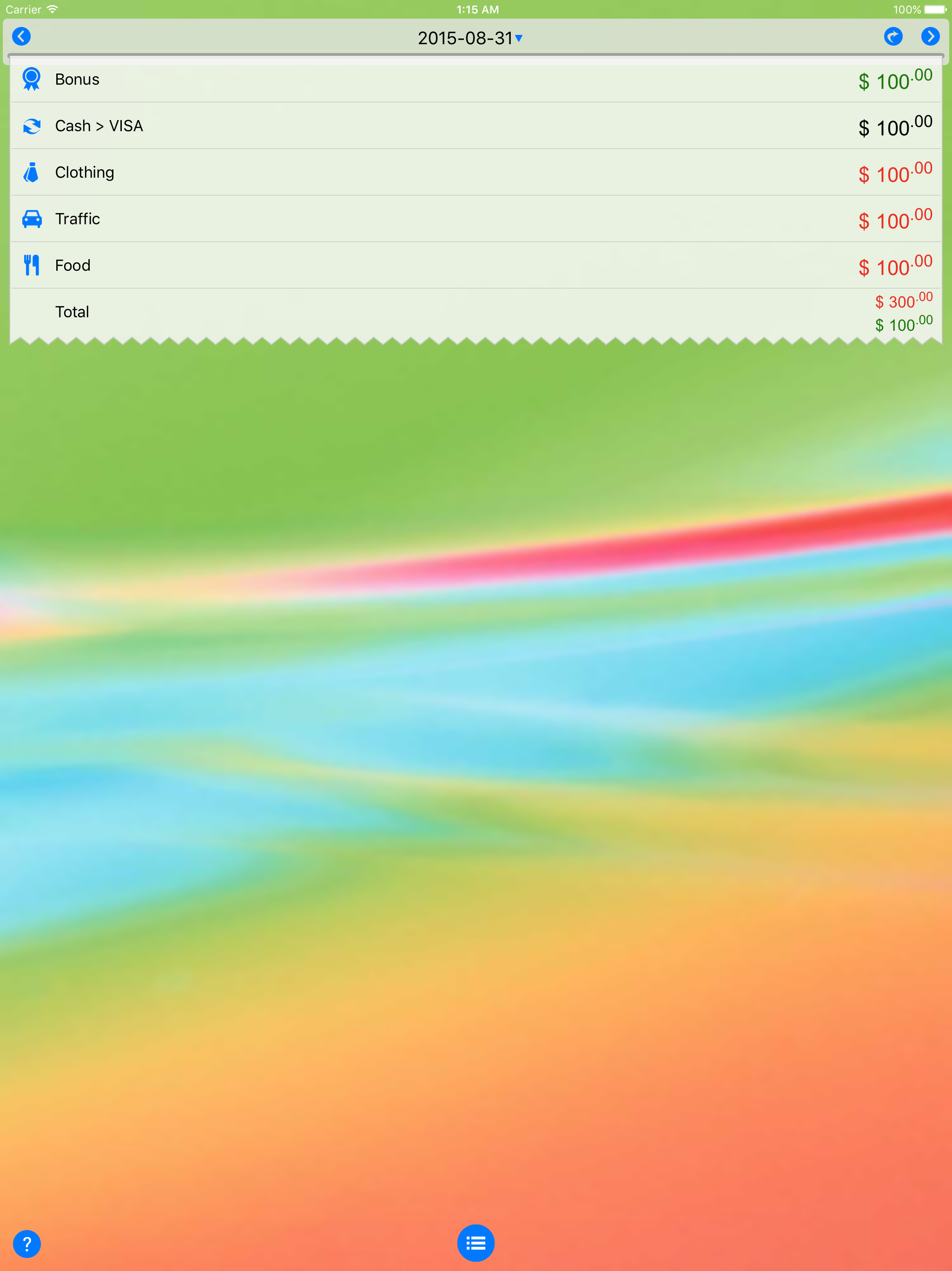 DayCost - Personal Finance