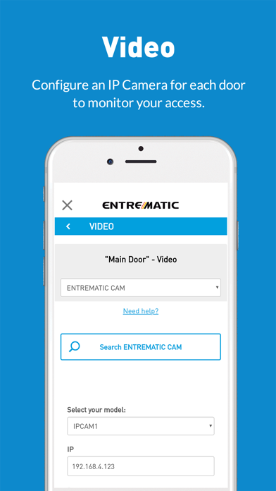 Entrematic Smart Connect screenshot