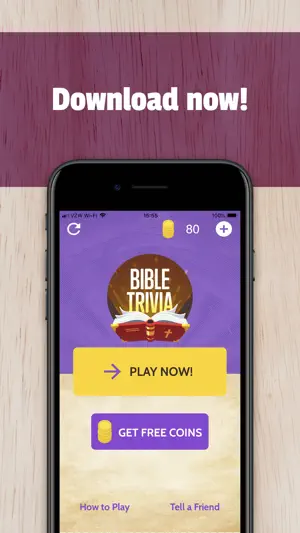 Bible Trivia App Game screenshot 1