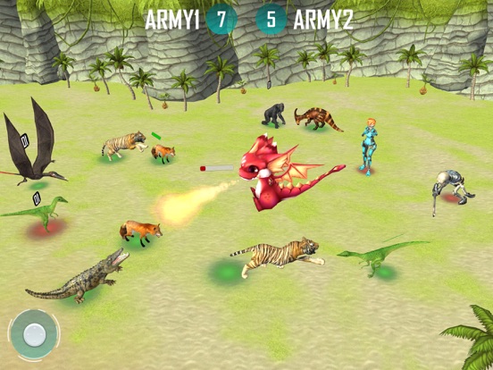Wild Animal Beast Battle Game iPad screenshot 7 - Games app