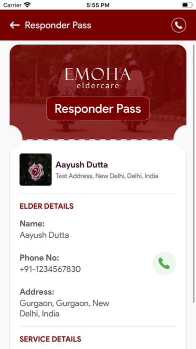 Emoha Responder iPhone screenshot