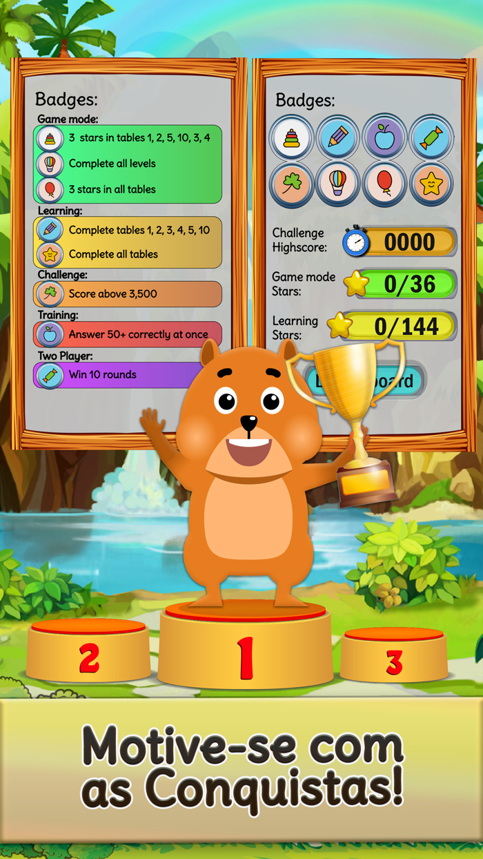 Jogos de Tabuada e Amigos