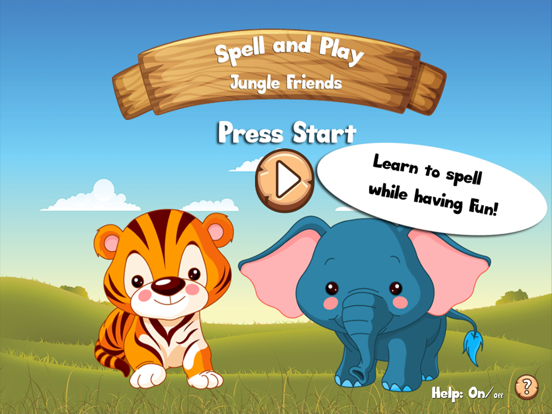 Screenshot #4 pour Spell & Play : Jungle Friends