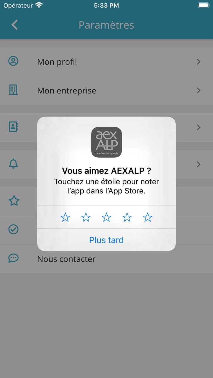 iPhone screenshot