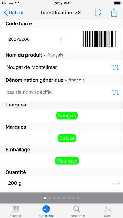 Screenshot #3 pour FoodViewer