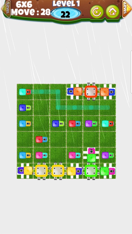 Dot to Dot Train Puzzle Game