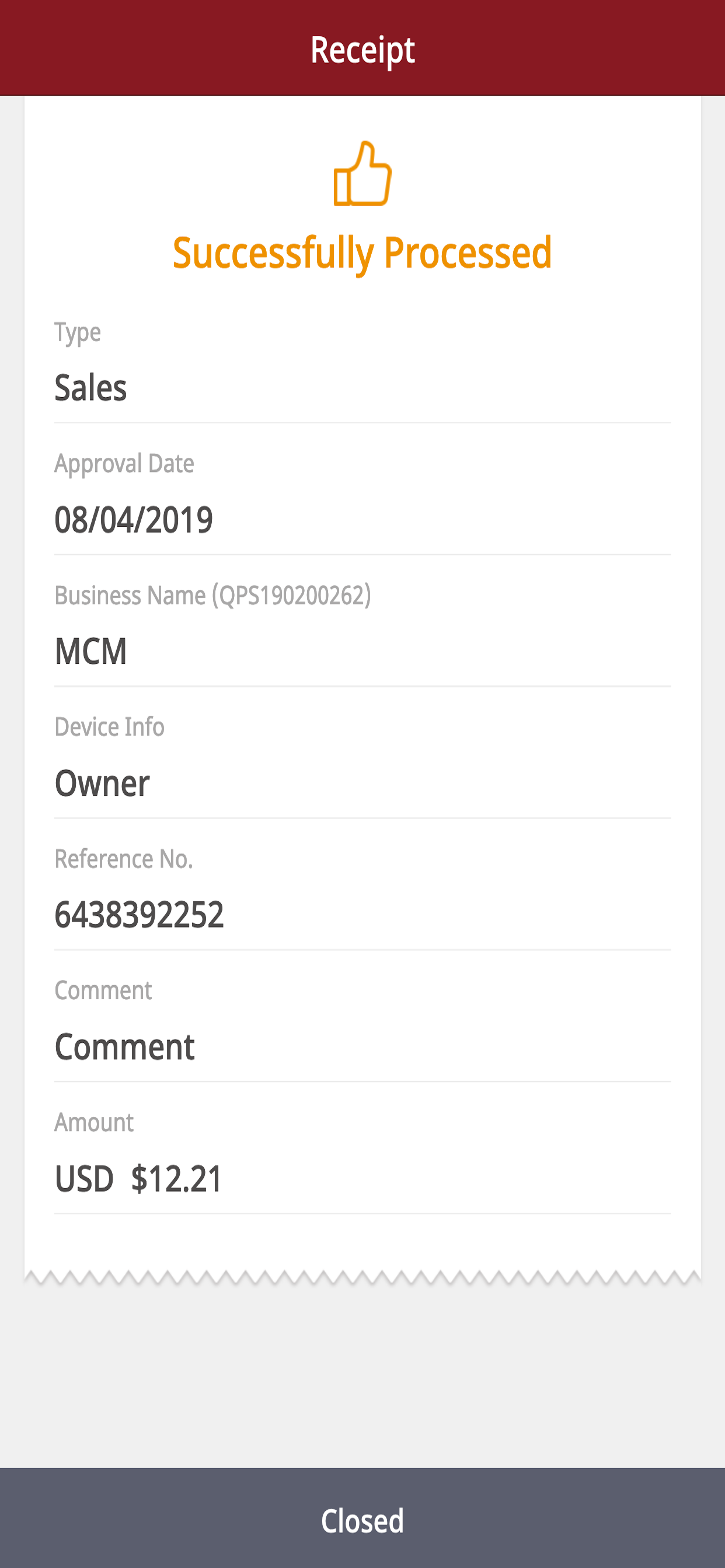 Retail Pay QPS screenshot 6