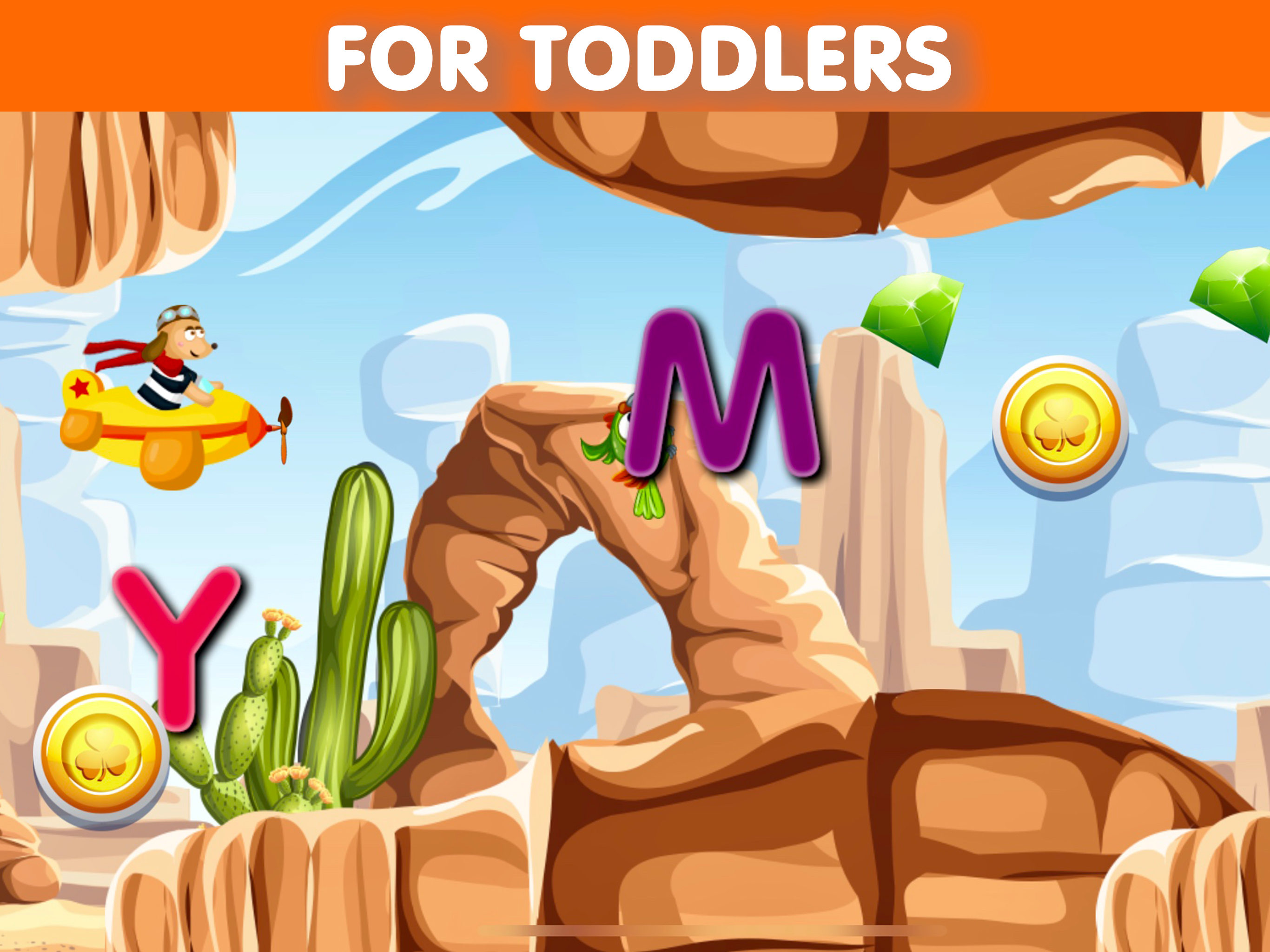 Jet car: kids & toddler games