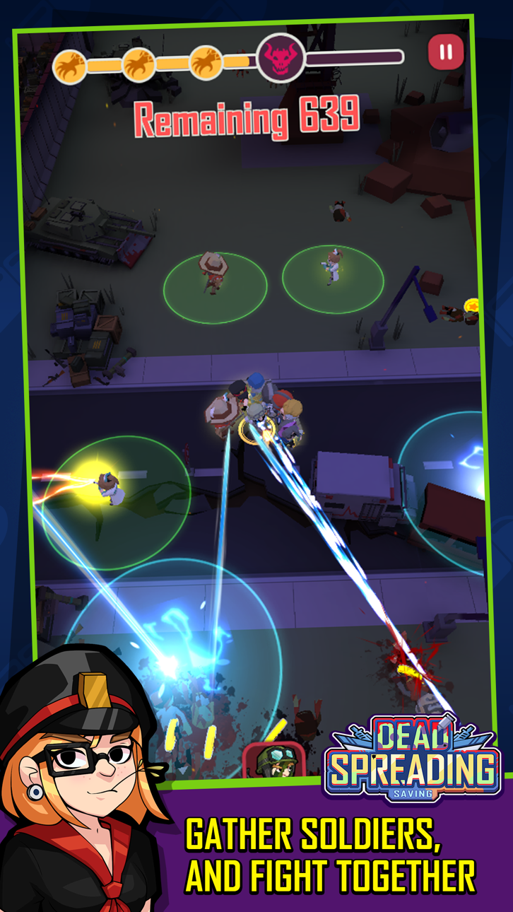 Dead Spreading:Saving Hack screenshot 3 - iOS game interface