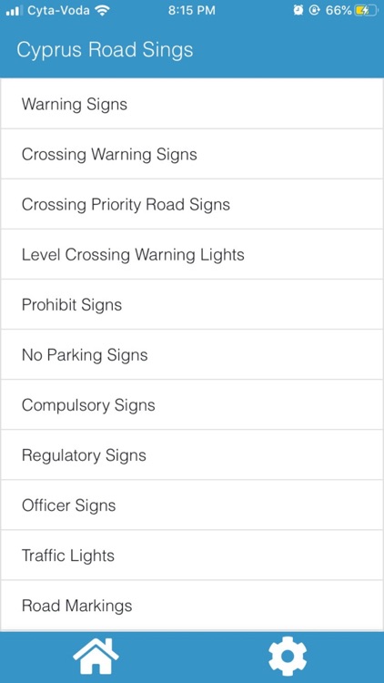 Cyprus Road Signs