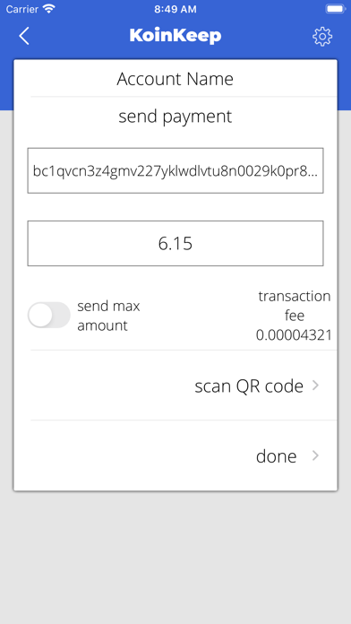App screenshot