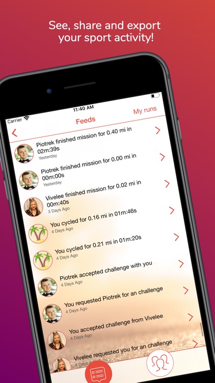 FitMob fitness audio mob game screenshot-5