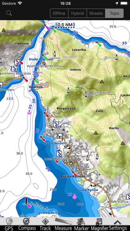 Croatia GPS Nautical Chart Pro screenshot-3