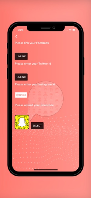 PINme Contact Exchange App(圖2)-速報App