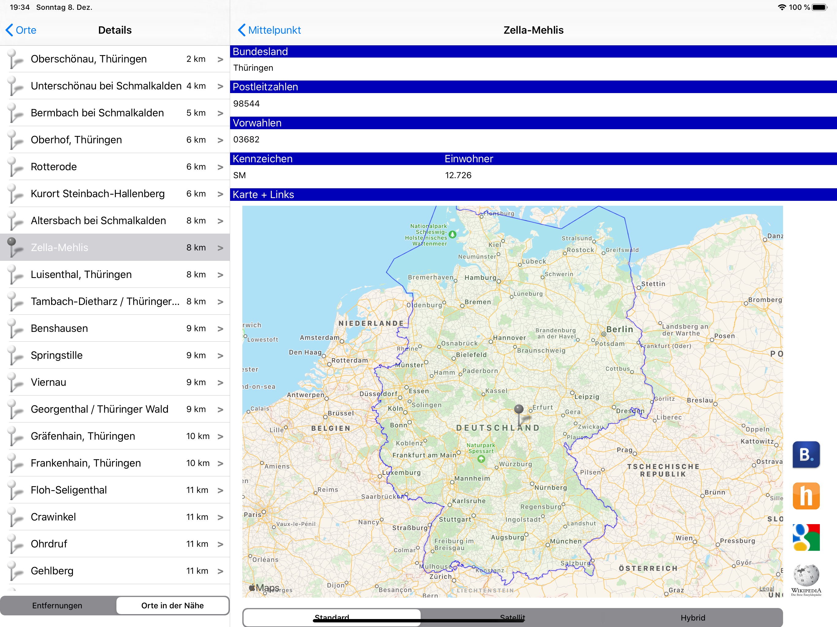 Mittelpunkt screenshot 9