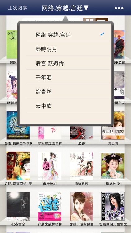 网络穿越宫廷小说