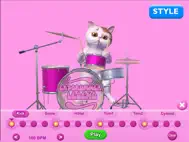 Cat Drummer Legend - Toy ipad bilder 0