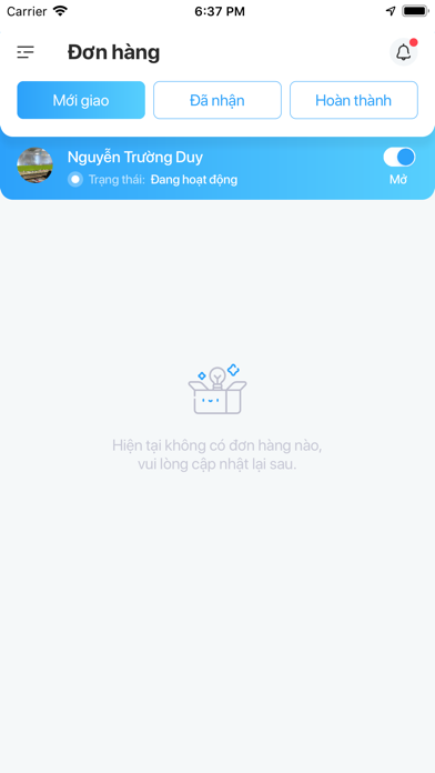 ECO Delivery Screenshot