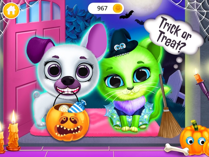 Kiki and Fifi Halloween Makeover