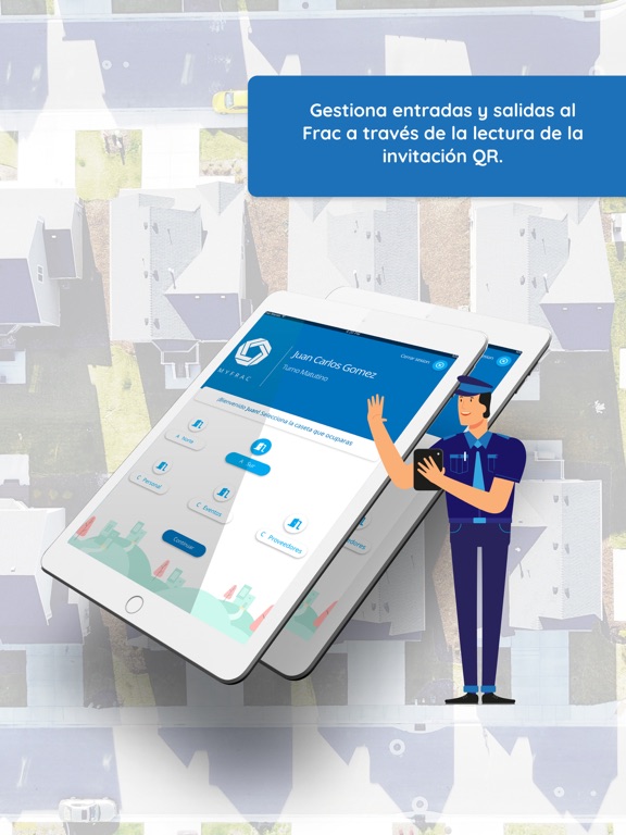 MYFRAC Vigilantes app screenshot