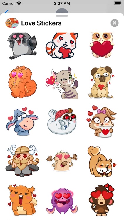 #1 Love Collection Stickers