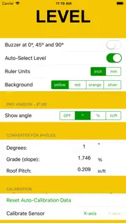 bubble level - high accuracy iphone screenshot 2