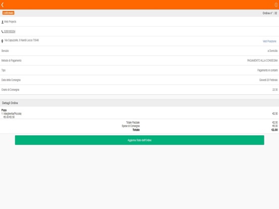 Screenshot #5 pour SpeedFork - App Fornitore