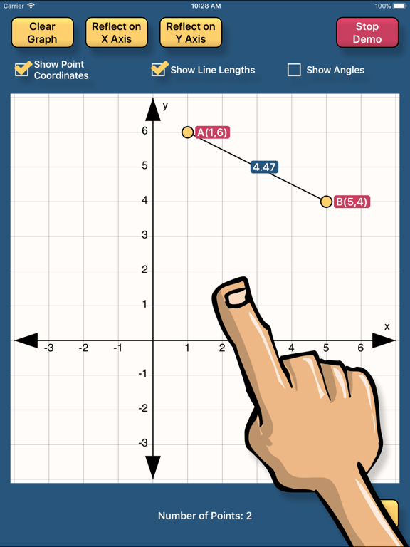Screenshot #4 pour 2D Graphing School Edition