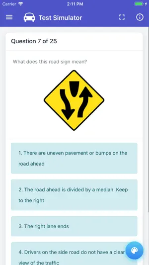 West Virginia DMV Test screenshot 1