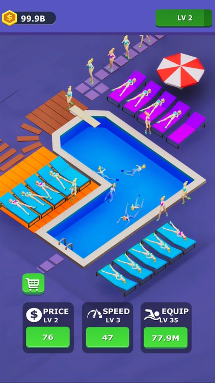 Idle Swimming Pool