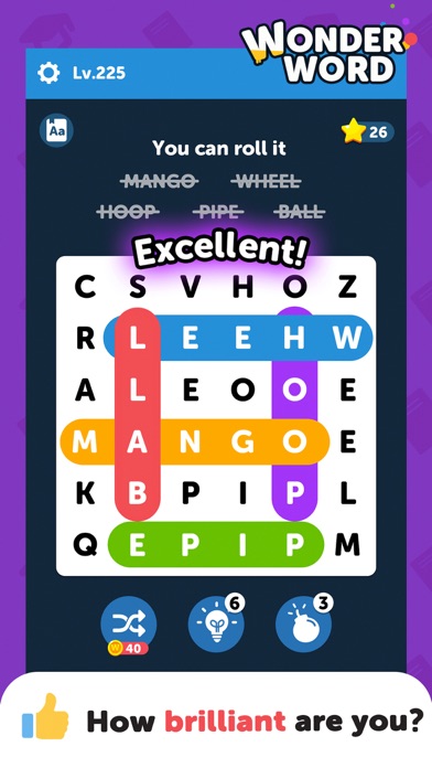 Wonder Word: Word Search Games Screenshot