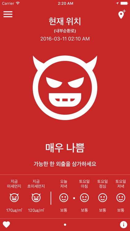 미세미세 - 미세먼지, 초미세먼지, 날씨