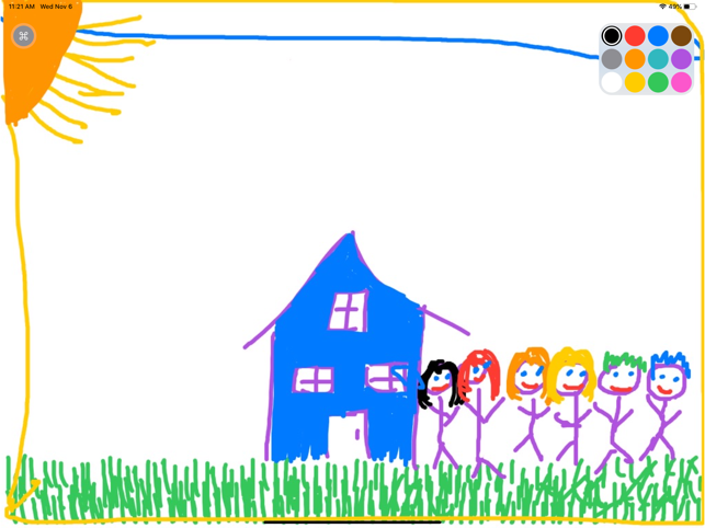 ‎Whiteboard: just draw together Screenshot