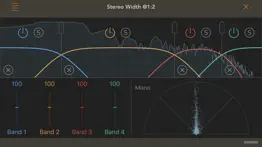 stereo width control iPhone Captures Décran 1