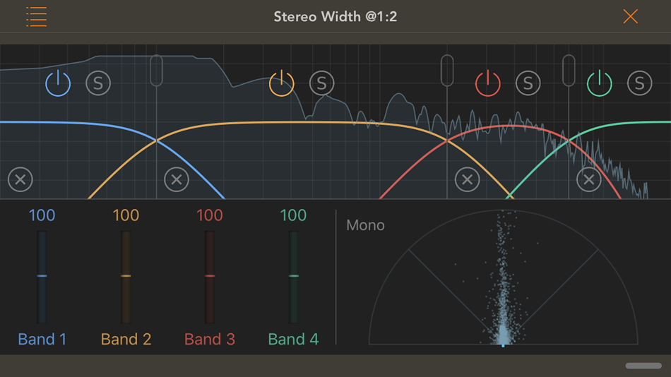 #1. Stereo Width Control (iOS) 由: Blue Mangoo Consulting Company Limited