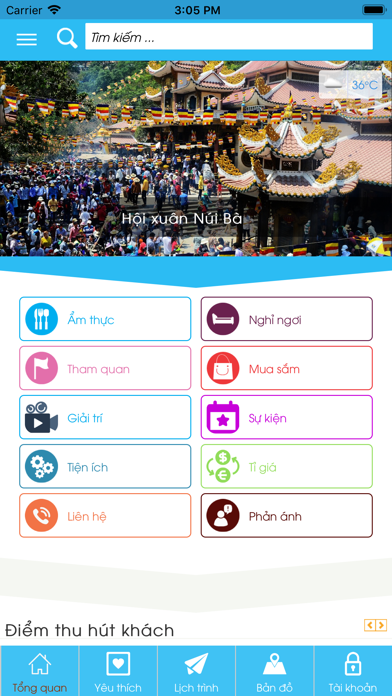 Screenshot #1 pour Tay Ninh Tourism