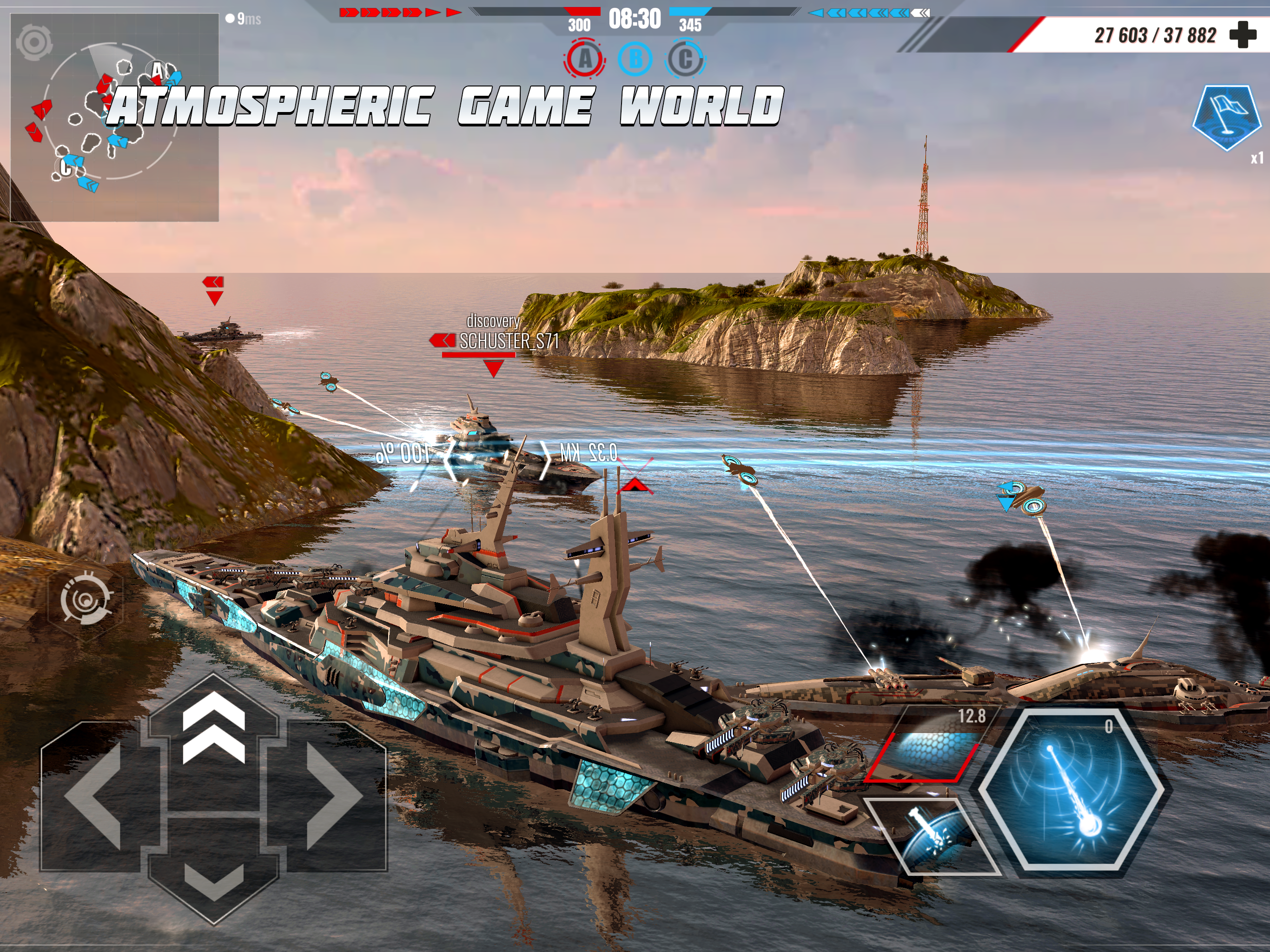 Pacific Warships: War Shooter screenshot 10