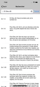 La Sainte Bible LS screenshot #3 for iPhone